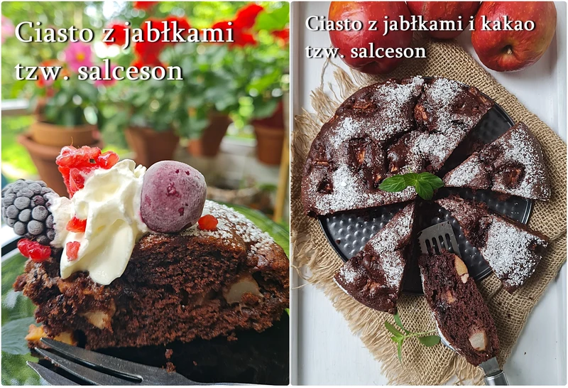 Ciasto z jabłkami salceson - Damsko-męskie spojrzenie na kuchnię