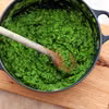 KUSZĄCO ZIELONE GROSZKOWE PUREE