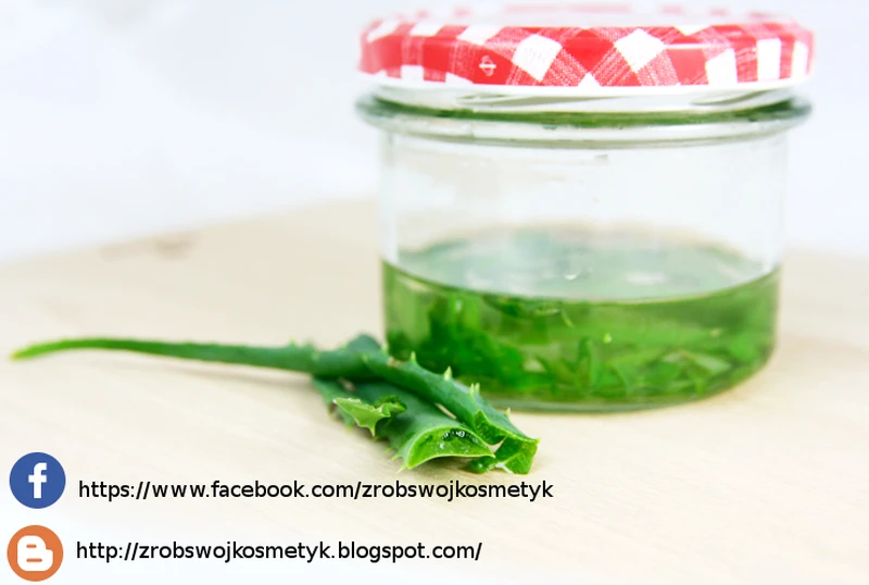 DIY Zrób swój żel aloesowy do pielęgnacji twarzy