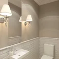 Toaleta w beżu