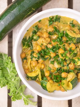 Curry z cukinią