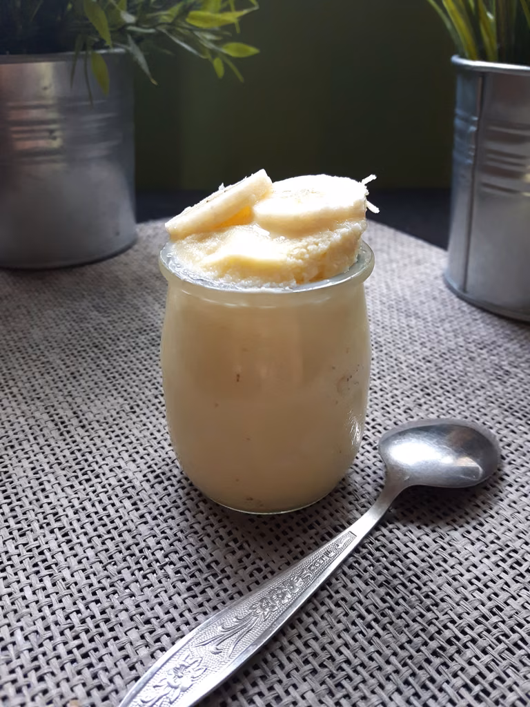 Cudowne waniliowe lody z mleka ryżowego... (bez maszynki)