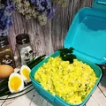 PASTA JAJECZNA Z DROBNYM SZCZYPIORKIEM