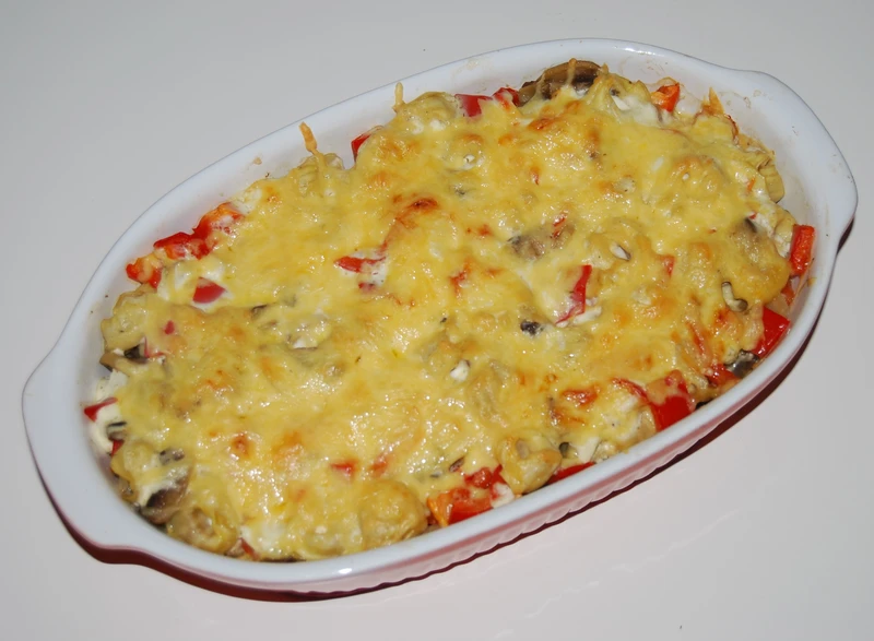 Zapiekanka z tortellini