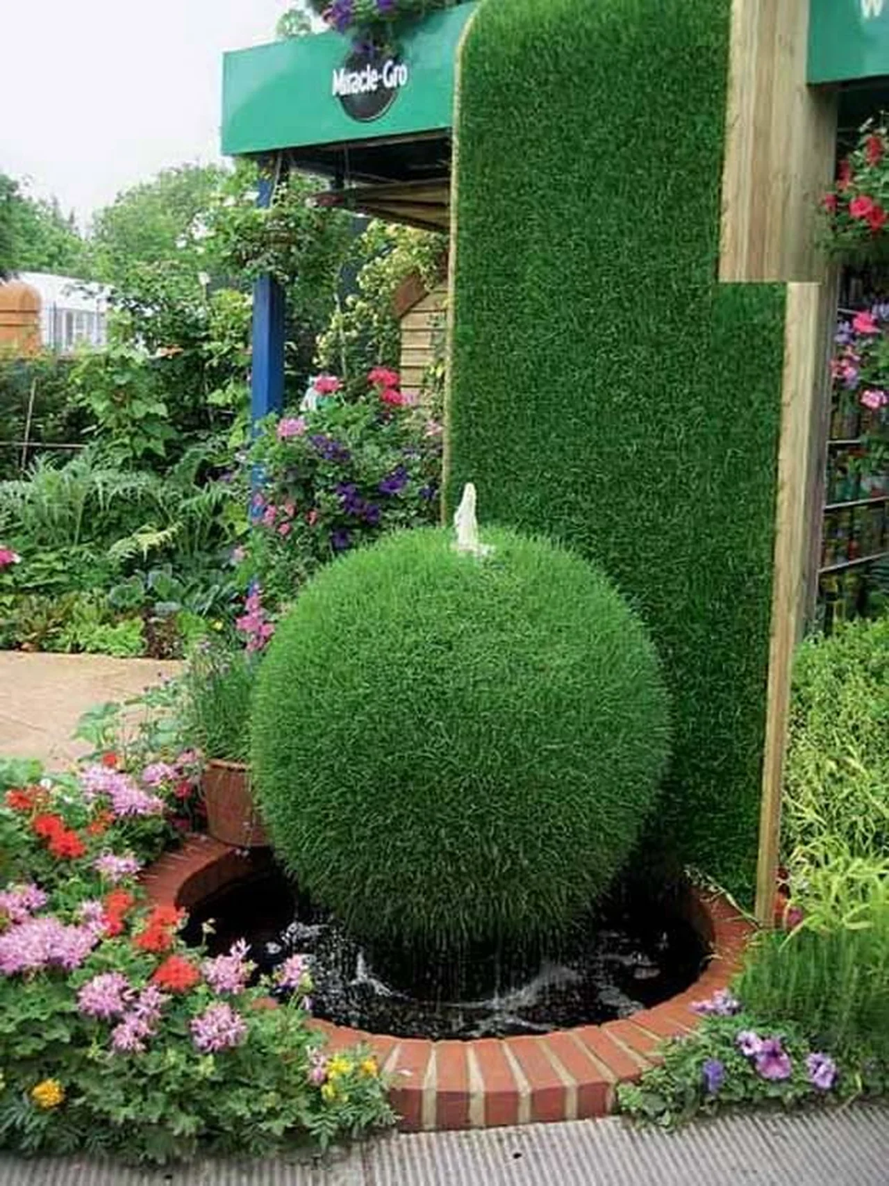 Zielona fontanna