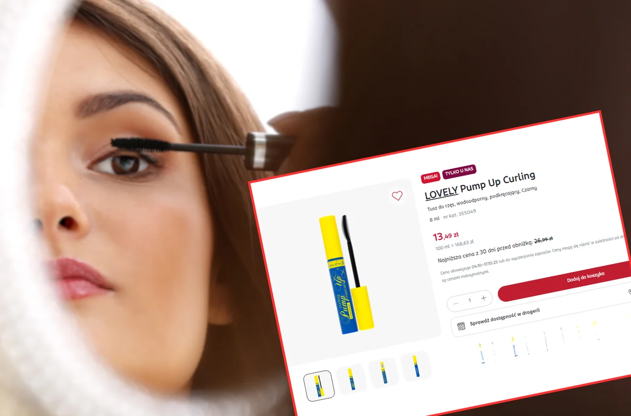 Ten tusz z Rossmanna kosztuje tylko 13 zł, a rzęsy wyglądają nieziemsko! Jest trwały, maksymalnie podkręca, bez sklejania i sztuczności