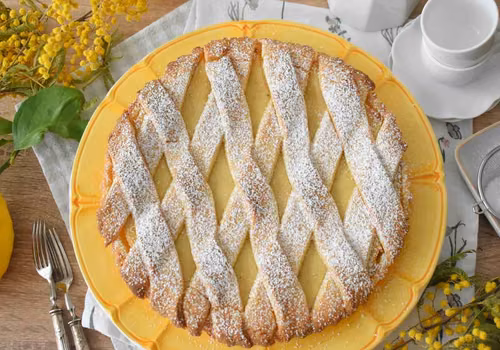 Włoska tarta sernikowa