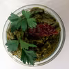 Pesto z natki pietruszki i suszonych pomidorów