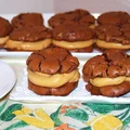 Ciastka brownie z masłem orzechowym