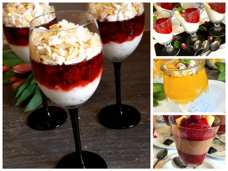 Deserki w pucharkach na Dzień Kobiet ( 6 inspiracji)