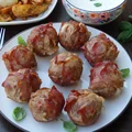 Mięsne muffinki z suszonymi pomidorami i mozzarellą
