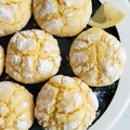 Popękane ciasteczka cytrynowe