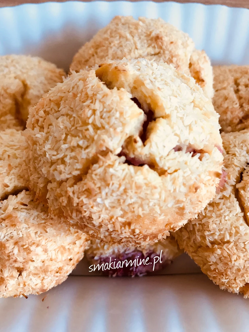 Pieczone knedle twarogowe