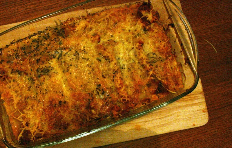Canneloni z kurczakiem