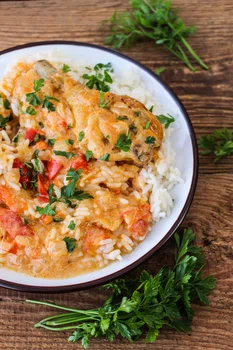 Chicken paprikash