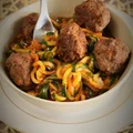 Keto spaghetti z pulpecikami (Paleo, LowCarb)