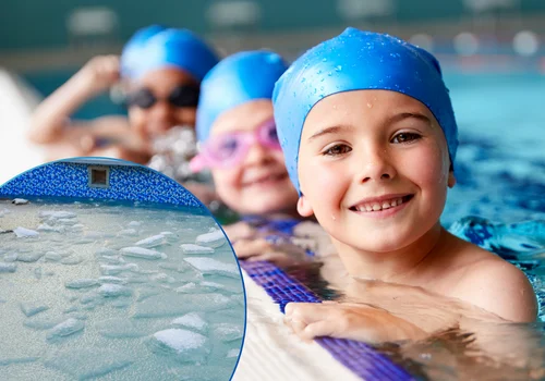 Niezwykła lekcja WF w polskiej szkole! 245 uczniów weszło do lodowatej wody