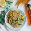 Wiosenne spaghetti z cukinią