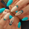 Mega ciekawy manicure