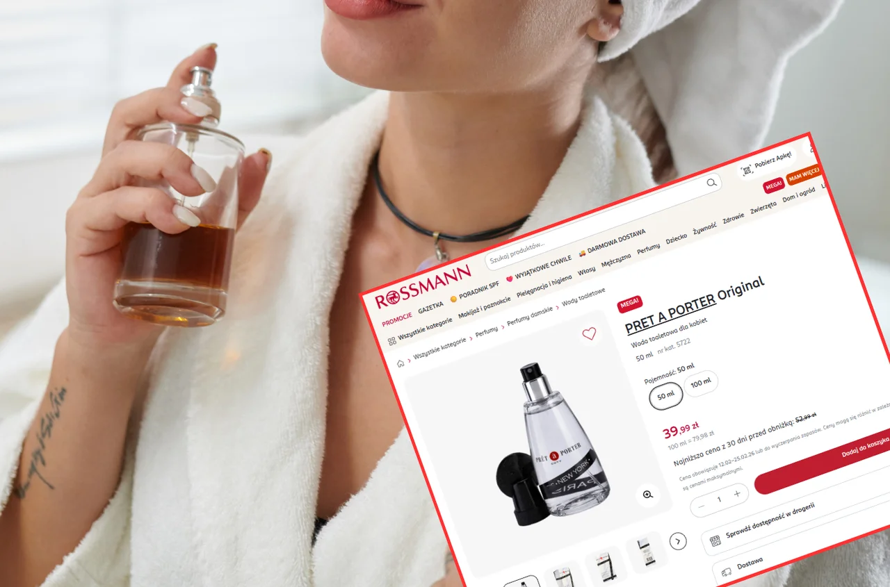 Ten zapach od lat podbija serca kobiet! Jest trwały i przyciąga uwagę -  w Rossmannie teraz za jedyne 39 zł