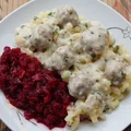 Klopsiki w sosie chrzanowym