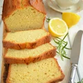 Ciasto cytrynowe z rozmarynem