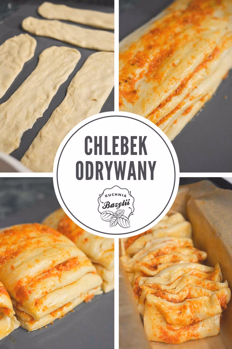 Chlebek odrywany z suszonymi pomidorami