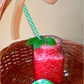 Truskawkowo nektarynkowe smoothie na wodzie kokosowej