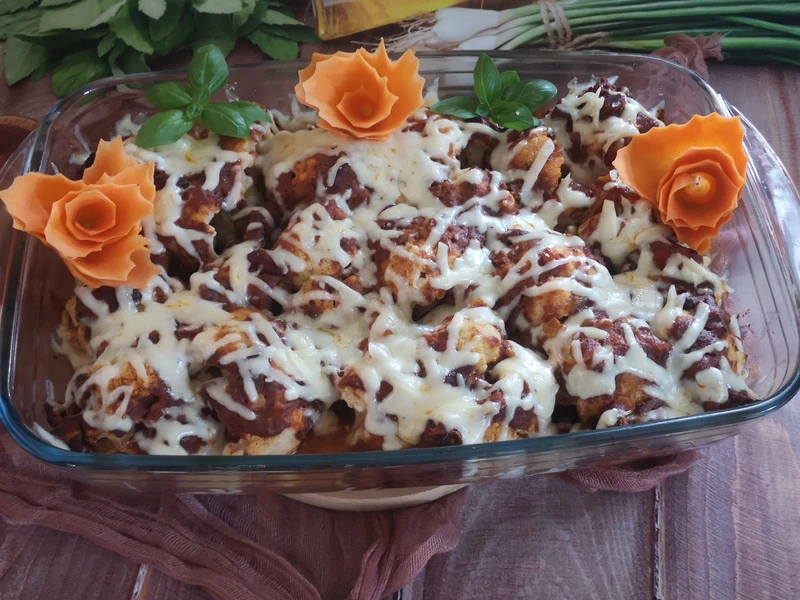 Kalafior Chili con Carne