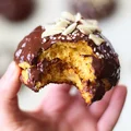 pieczone pączki z batata