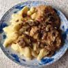 Kotlety schabowe w sosie pieczarkowym