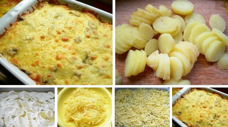 Zapiekanka ziemniaczana 