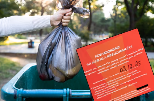 Czerwone naklejki na koszach na śmieci! Coraz więcej osób dostaje takie powiadomienia