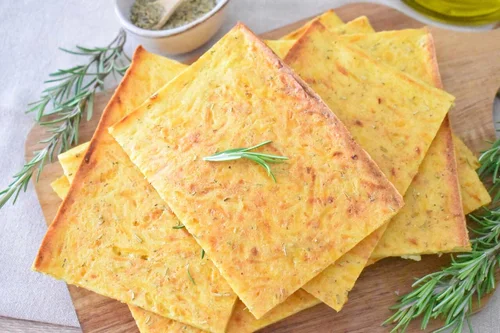 Włoski placek z dyni - „Schiacciata di zucca”