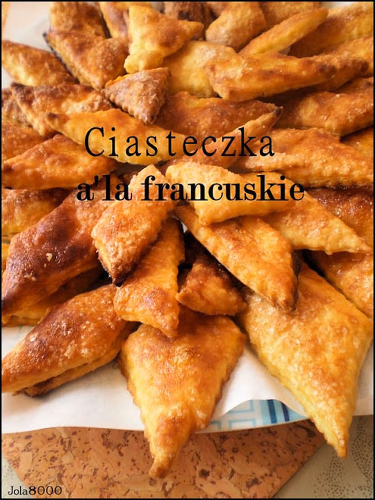 Ciasteczka a'la francuskie