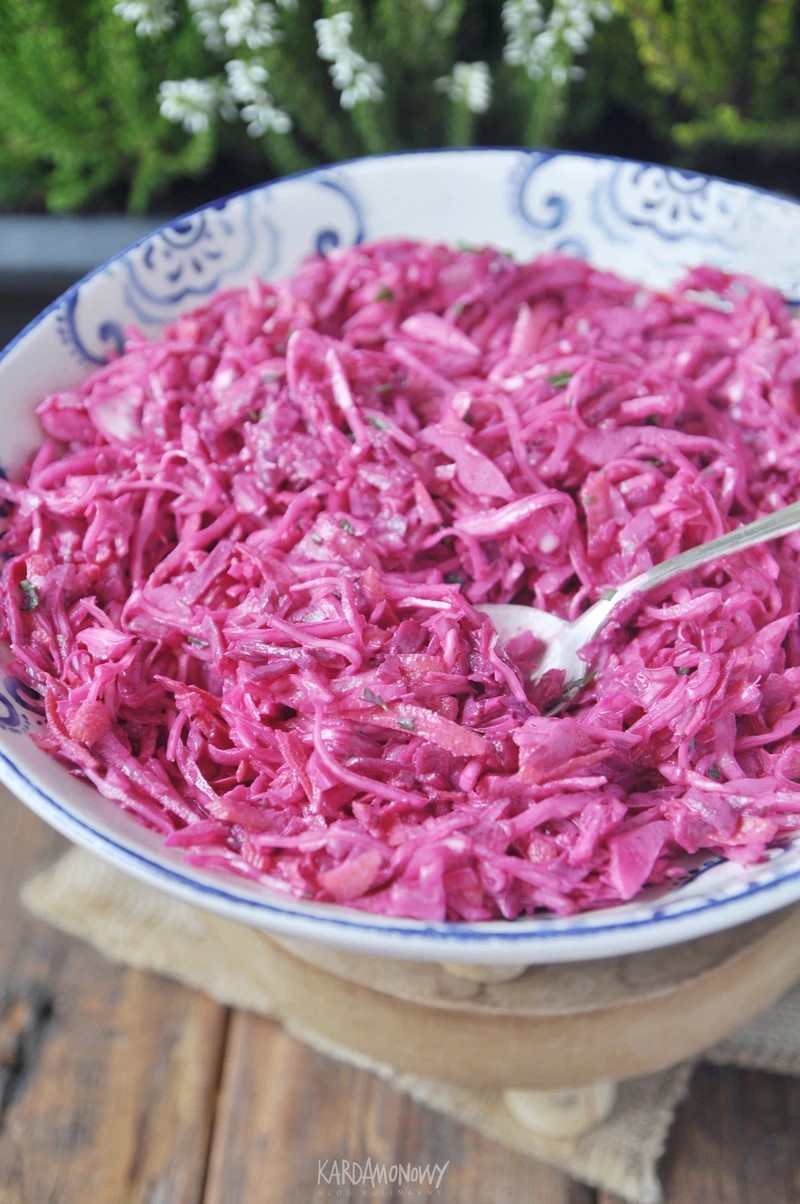 Coleslaw z burakami