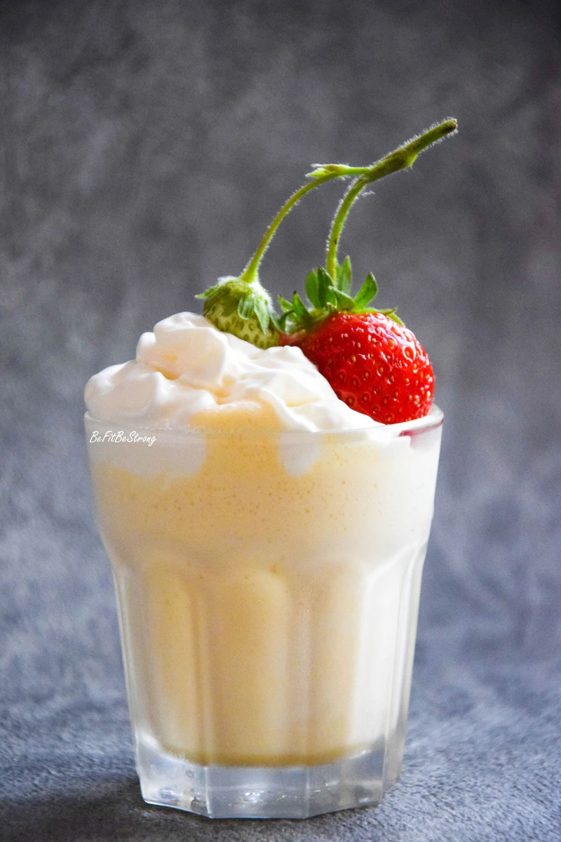 Włoski deser zabaglione - zabajone FIT