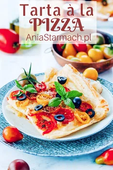 Tarta pizza z pomidorami AniaStarmach.pl