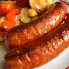 Kiełbaski grillowane w pikantnej glazurze