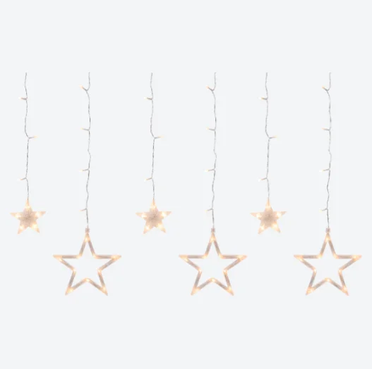 Zdjęcie Ta świecąca zasłona z Action za 30 zł zrobi szałowy efekt na oknie! Motyw gwiazdek dodaje uroku, a timer jest mega praktyczny #3