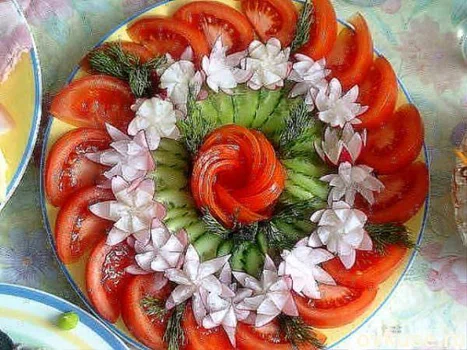 Dekoracje z jedzenia