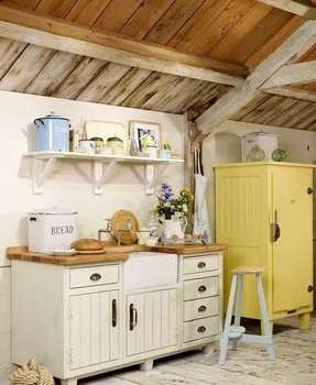 Stylowa kuchnia w drewnie