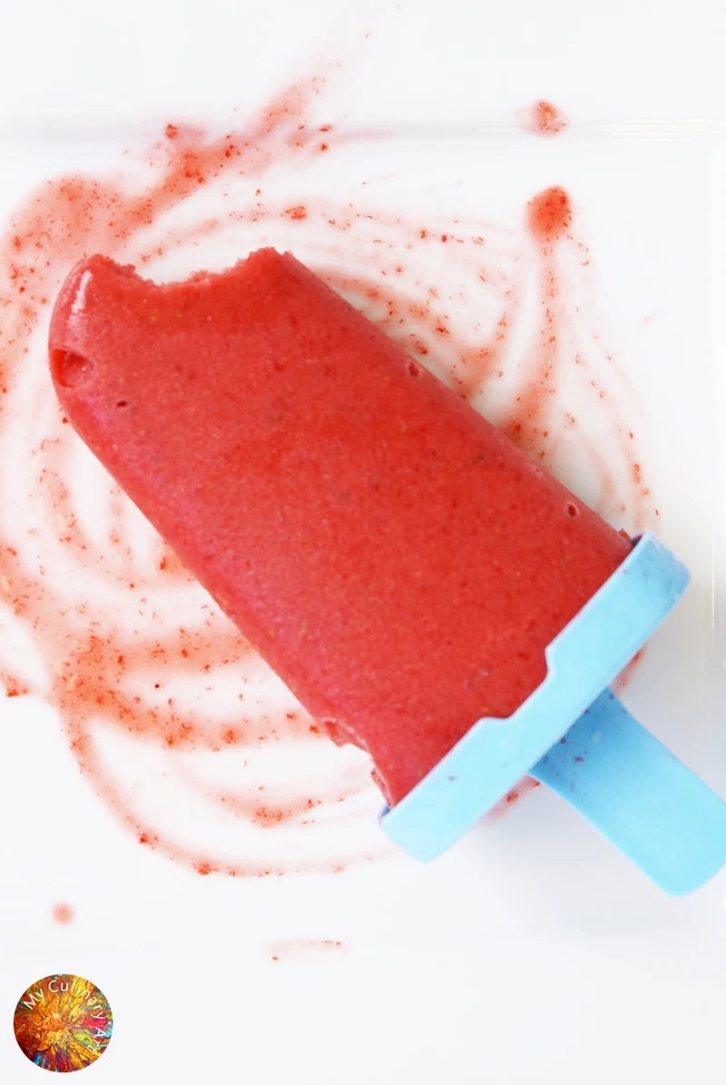 Truskawkowe lody w 5 minut! (vege, gluten-free)