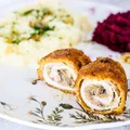 Roladki Drobiowe Z Pieczarkami I Mozzarellą
