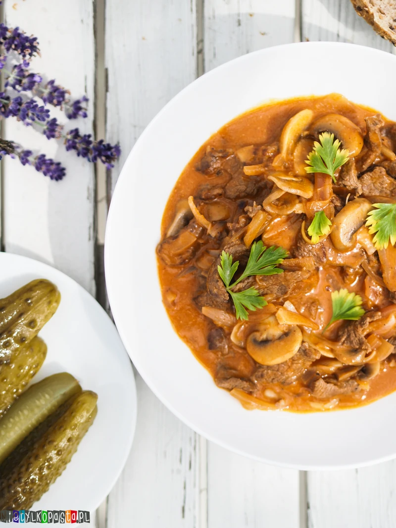 Boeuf Strogonow