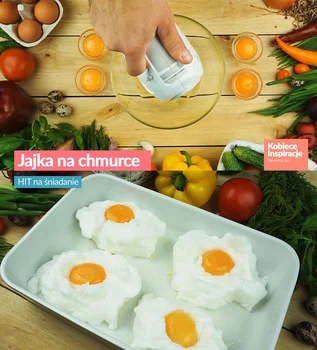 Jajka na chmurce - HIT na śniadanie