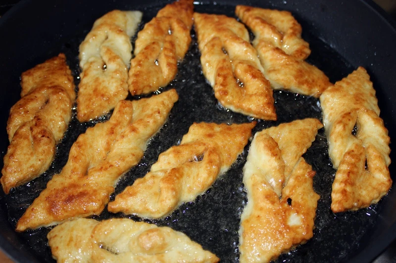 Faworki twarogowe