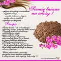 Siemię lniane na włosy