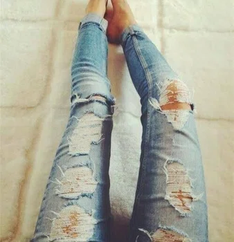 Przecierane spodnie, hit!