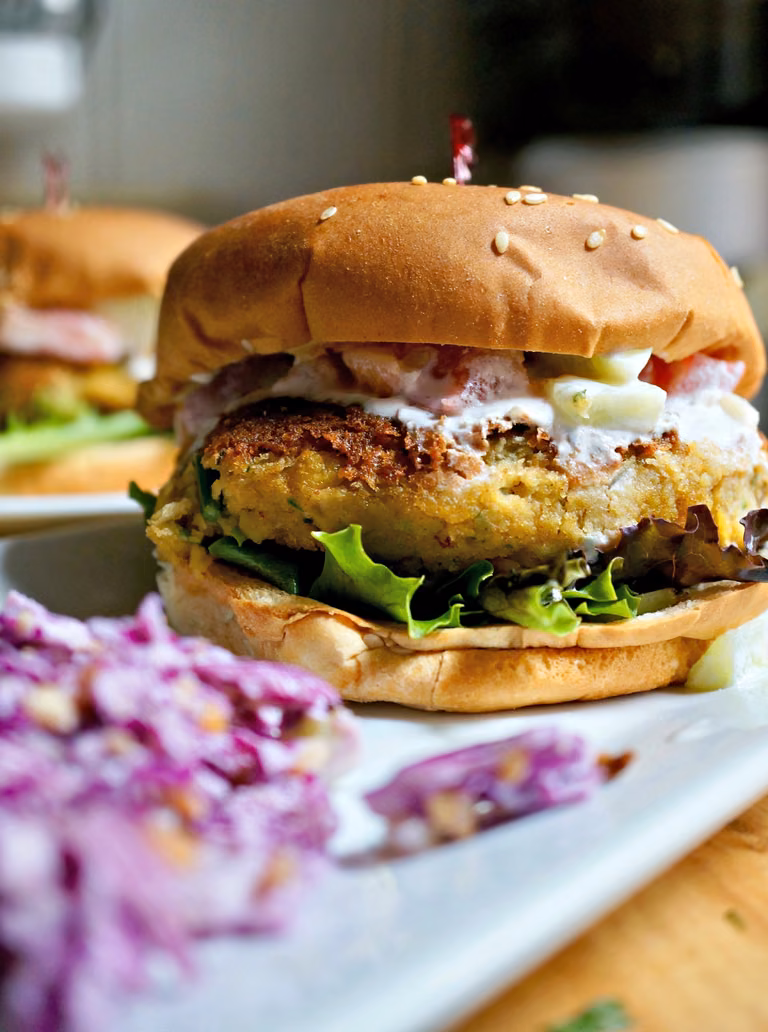 Burger z Falafelem